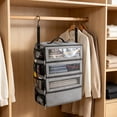 thumbnail image 5 of Outdor Portable Travel Storage Rack Hanging Travel Shelf Storage With Small Compartments Inside Suitable For Carry On Luggage Modern Style, 5 of 5