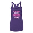 thumbnail image 2 of In This Family No One Awareness Tri-Blend Racerback Tank Top, Purple Rush, Large, 2 of 3