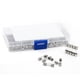 thumbnail image 1 of Scienceny 100 unids/set fusible de tubo de vidrio conjunto surtido fusibles de vidrio de soplado rápido 0.2A-20A Kit con caja de almacenamiento Combinaciones de reproductor de DVD/TV para coche, 1 of 6