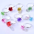 thumbnail image 4 of EeaseCA 36pcs Kids Ring Girls Adjustable Knuckle Rings Finger Rings Dress up Rings in Box, 4 of 7