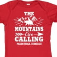 thumbnail image 4 of Inktastic Pigeon Forge Tennessee the Mountains Are Calling Boys or Girls Baby Bodysuit, 4 of 5