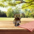thumbnail image 3 of Peluche Crowded Coop WhimWham Owl Bigote Steampunk 20 cm, 3 of 4