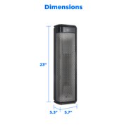 Midea 23” Ceramic Dual-Flex Heater