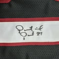 thumbnail image 2 of Framed Autographed/Signed Patrick Peterson 35x39 Arizona Black Football Jersey JSA COA, 2 of 2