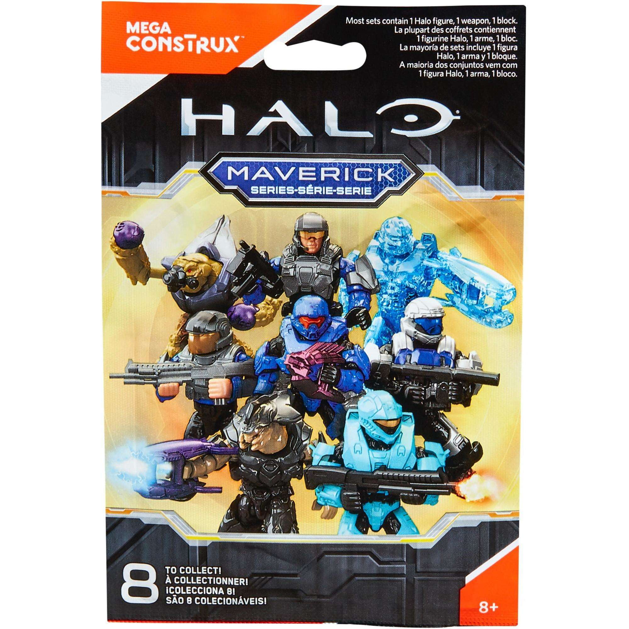Halo Heroes Mega Bloks Series 1 Set of All 6 Xbox Figures MOC Rare for sale online 