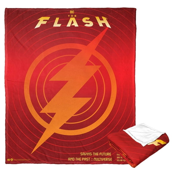 Warner Bros The Flash Radar Poster Kids Silk Touch Throw Blanket