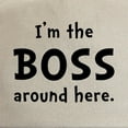 thumbnail image 2 of CafePress - Im The Boss Cap - Adjustable 100% Brushed Unisex Casual Cotton Baseball Cap, Beige, 1, 2 of 2