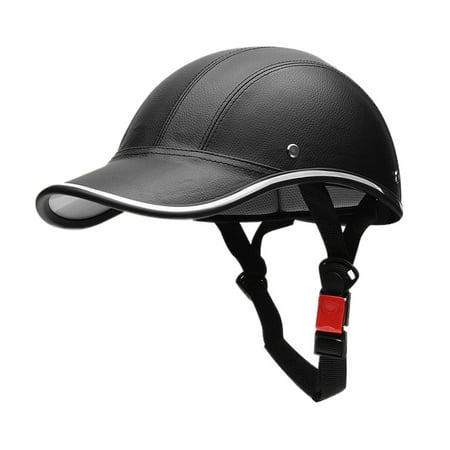 Motorcycle Bike Scooter Half Helmet Baseball Cap Style Safety Hard Hat Open