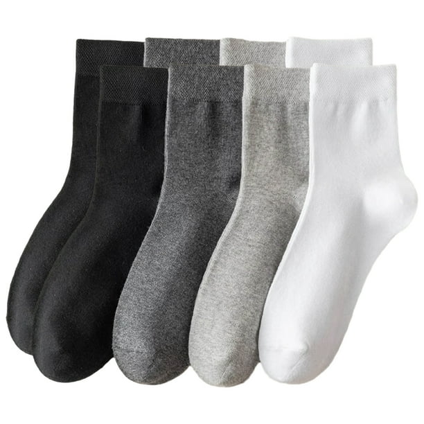 4 pares de calcetines de vestir para hombre, calcetines tobilleros, calcetines casuales, calcetines para hombre, calcetines deportivos para adultos.