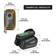 thumbnail image 4 of Bolsa De Almacenamiento Impermeable Para Bicicleta Xtellar negro, 4 of 4