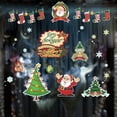thumbnail image 3 of Pegatinas de pared de árbol de Navidad pegatinas de cristal de ventana DIY creativas, 3 of 5