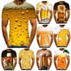 thumbnail image 2 of Nueva camiseta de moda con estampado de cerveza en 3D, camiseta informal de verano de manga corta para hombres y mujeres, 2 of 5