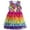 Colorful, variant on ATAIKU Little Girls Tulle Dress Mermaid Tutu Birthday Party Dresses Kids Formal Summer Clothes - 1PCS Dark Blue