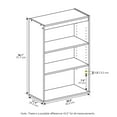 thumbnail image 5 of Furinno Pasir 3-Tier Open Bookshelf, White, 5 of 5