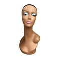 thumbnail image 3 of Female Bald Mannequin Head Manikin Long Neck Smooth Stable Base Multifunctional D, 3 of 7