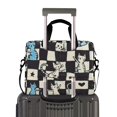thumbnail image 2 of FORMRS 16" Laptop Bag Carrying Sleeve Case with Handle Travel Shoulder Briefcase, Blue and White Cat, 2 of 8