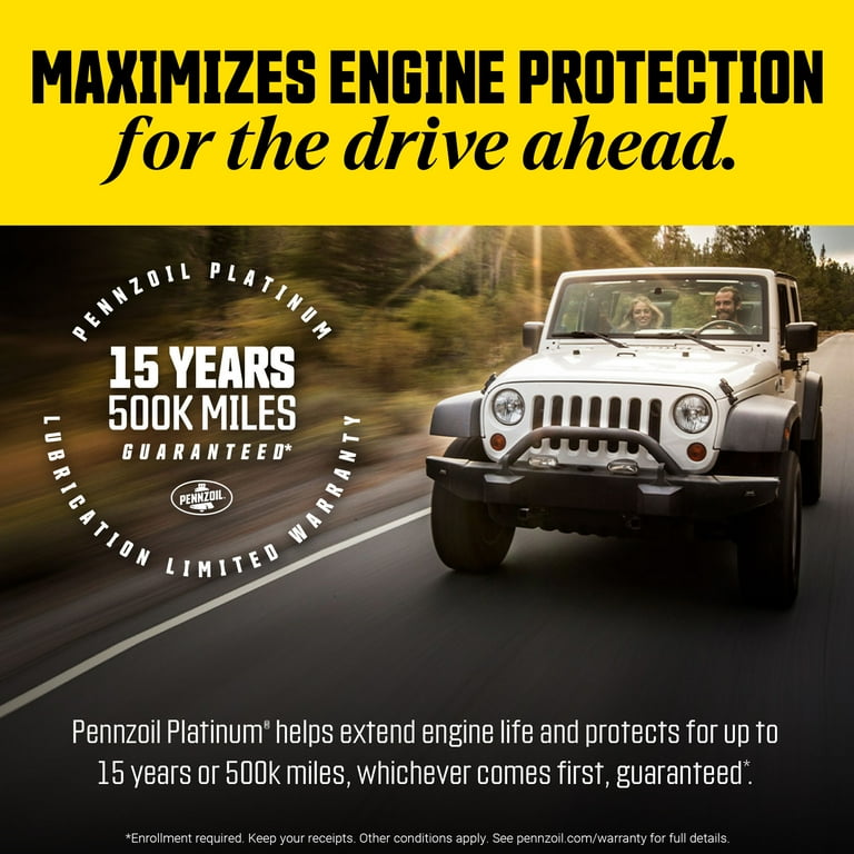 Pennzoil Platinum 5W-30 Full Synthetic Automotive Motor Oil Pennzoil Platinum 5W-30 Full Synthetic Automotive Motor Oil