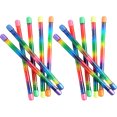 thumbnail image 2 of JA-RU Glitter Baton Varita (12 Unidades) 12" Hada Mágica Arco Iris Colores Varitas Juguete Ja-Ru JA-RU, 2 of 2
