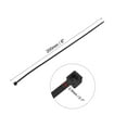 thumbnail image 2 of Uxcell Cable Ties Cable Zip Ties Adjustable Cable Tie Wraps Multi-Purpose Nylon 7.87" x  0.1" Black 100pcs, 2 of 5