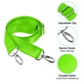 thumbnail image 4 of Unique Bargains Sangle d'Épaule de 59 Pieds, 2 Pcs Sangle de Remplacement en Nylon Réglable de 0,98 Pieds de Largeur avec Crochets Pivotants, Vert Fluorescent, 4 of 5
