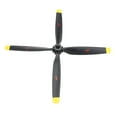 thumbnail image 1 of Durable RC Plane Propellers 4 Blade Accessory Model,RC Prop Replacement, Low Noise Spare Propeller DIY Accessories Airplane Parts RC Plane, 1 of 8