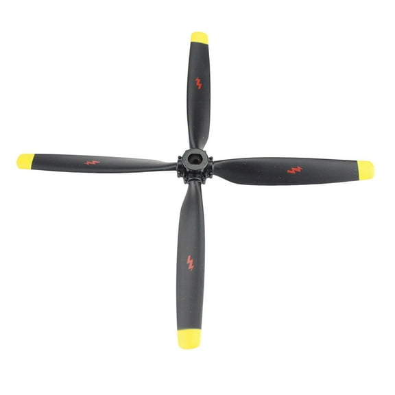 yotijay RC Plane Propellers ,Low Noise 4 Blade, Model ,Replacement Accessory, RC