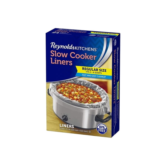Reynolds Kitchens Slow Cooker Liners, Regular Size (24 ct.)
