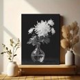 thumbnail image 6 of White Chrysanthemum Vase Canvas Print, Ideal Wall Art for Living Room Bedroom Dining Room Office Hallway Entryway Home, 6 of 8