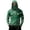 Green, variant on Mens Fishing Shirts Long Sleeve Sun Hoodies With Face Mask Uv Protection Cooling Hooded Rash Guard Shirts, S
