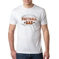 thumbnail image 1 of Wild Bobby, Football Dad, Sports, Men Premium Tri Blend Tee, Heather White, Medium, 1 of 4