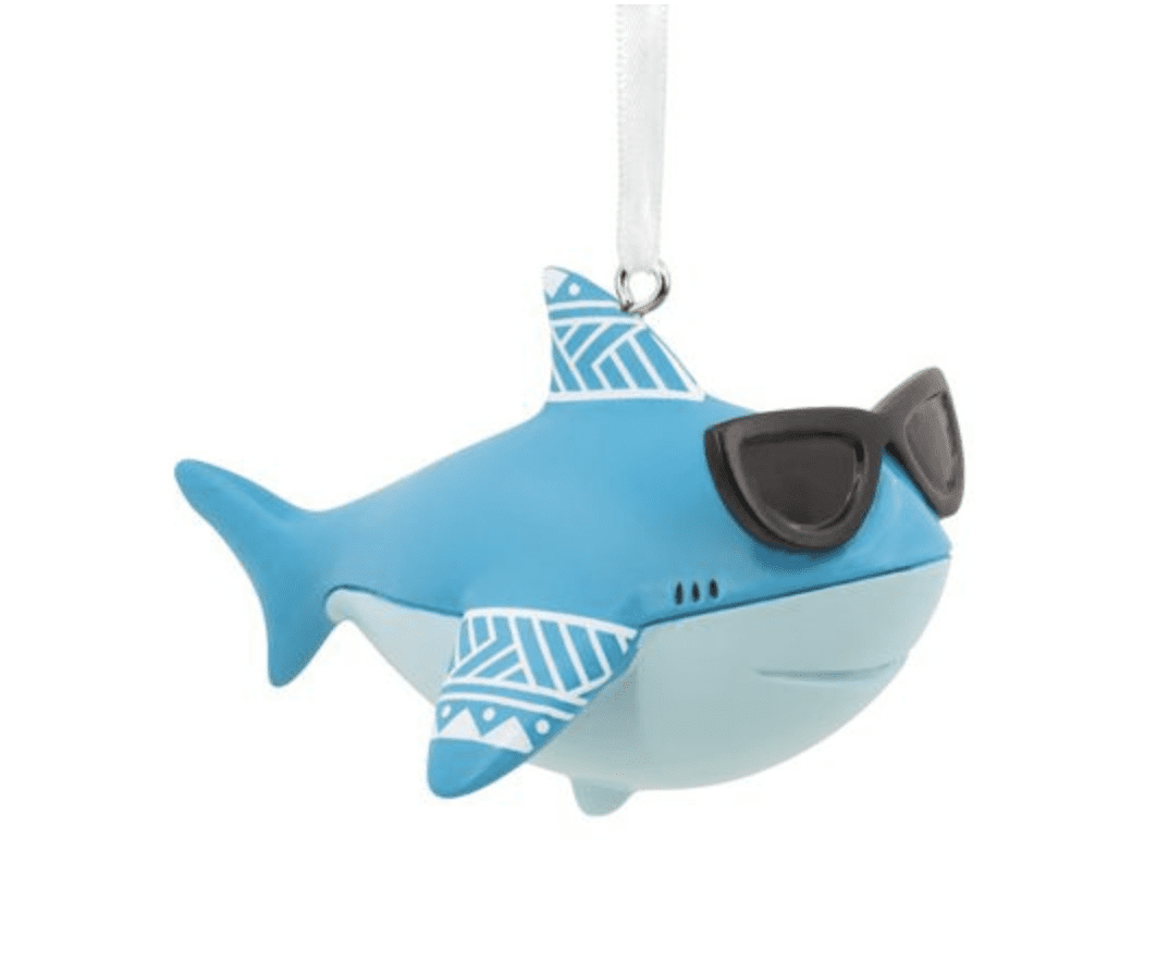 Hallmark Cool Shark in Sunglasses Christmas Ornament - Walmart.com