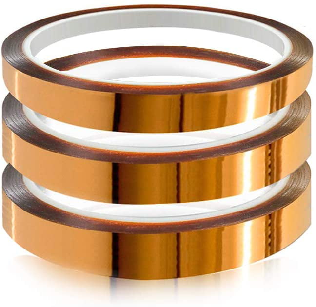 20mmx 100ft Kapton Tape High Temperature Heat Resistant Polyimide With Adhesive 
