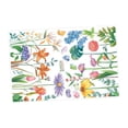 thumbnail image 3 of Calcomanía de Pared con Flores, Elegante Adorno Decorativo para Dormitorio de Niñas, Guardería, 3 of 9
