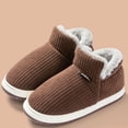 thumbnail image 6 of Slippers for Women Men 2025 Fall Winter Plush Fuzzy Fluffy Non Warm Indoor Slipper House Slippers, 6 of 8
