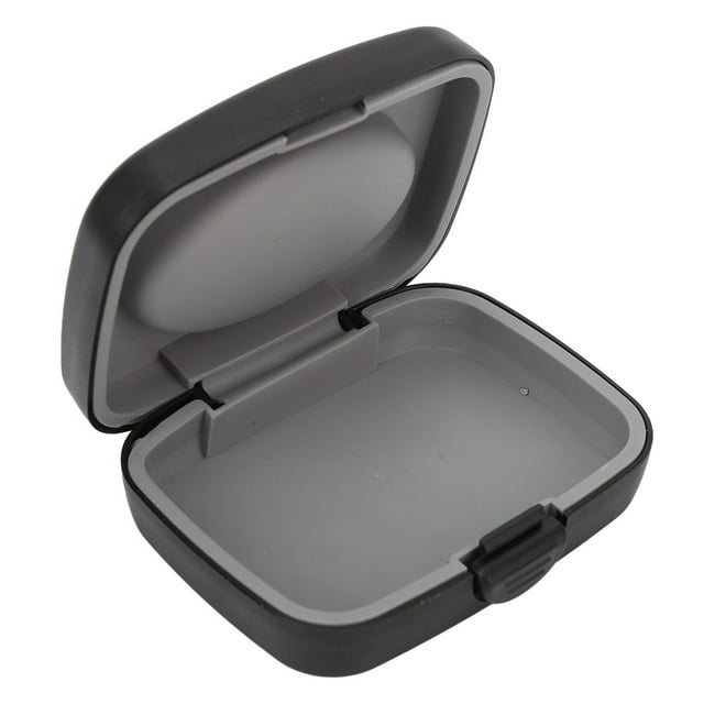 Boîte de Protection, Étui en Matériau ABS Petit Portable Robuste Durable pour l'Extérieur Noir,Blanc