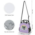 thumbnail image 6 of Kuromi And My Melody Lunch Bag, Insulated Lunch Bag for Women Men Lunch Box Container Bag Reusable Lunch Tote Bag for Office, Work, Beach, Travel, Picnic, 6 of 7
