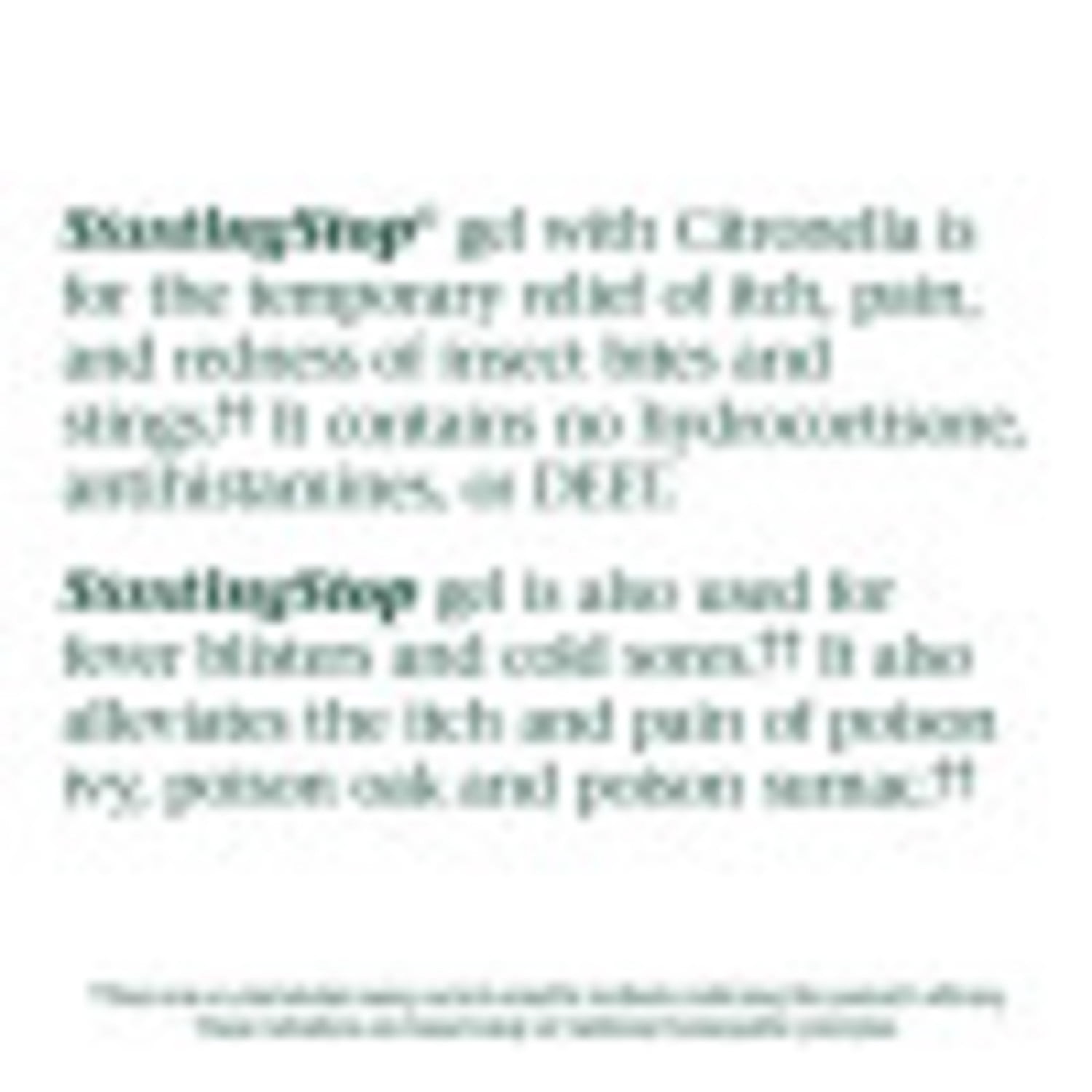 Boericke & Tafel SssstingStop® Topical Gel (Nature's Way Brands)