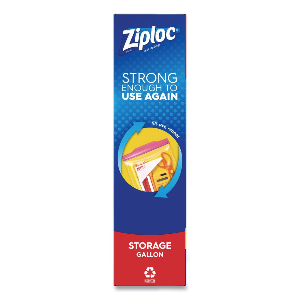 Ziploc® Brand Storage Gallon Bags, Large Storage Bags for Food, 38 Count - image 5 of 5