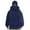 Z01-Navy, variant on idosla Balaclava Ninja Zipper Hoodie With Built In Balaclava,Double Hooded Jacket Hoodie With Mask,Winter Hoodies (Navy, L)