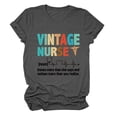 thumbnail image 3 of Letter Printed Women's Round Neck Short Sleeves, 3 of 11