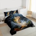 thumbnail image 3 of Manfei Pike Fish Bedding Comforter Set 2pcs, Hunting and Fishing Twin Comforter Sets, Rustic Lake House Bedding Set, Super Cozy Room Decor, 3 of 8