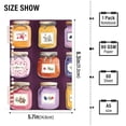 thumbnail image 2 of FORMRS 1-Subject Spiral Notebook 8" x 5" College Ruled 60 Refillable Sheet A5 Hard Cover, 2 Pack, Purple Jam, 2 of 7