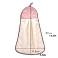 thumbnail image 2 of Kitchen Organization Gadgets Nonstick Oil Coral Velvet Hanging Hand Towels Dishclout, 2 of 2