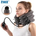 thumbnail image 2 of Cervical Neck Traction Device for Alleviating Chronic Neck and Shoulder Pain - Inflatable Neck Stretcher Collar for Home Use, 2 of 11