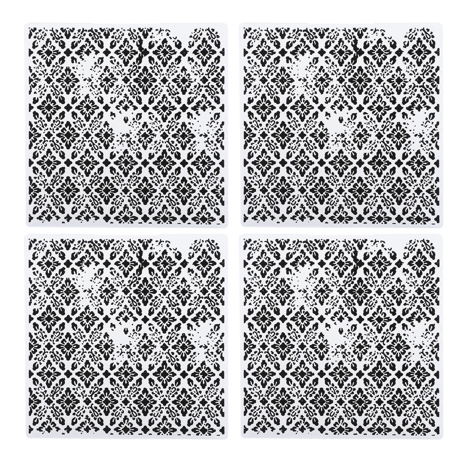 Plastic Embossing Folders, Embossing Template, Plastic For Invitations Envelopes Cards Home