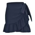 thumbnail image 4 of Women's Swimming Skirt High Waist Elastic Pleated Beach Holiday Swimming Pool, 4 of 4