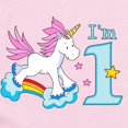 thumbnail image 2 of CafePress - Rainbow Unicorn First Birthday Infant Bodysuit - Baby Light Bodysuit, Size Newborn - 24 Months, 2 of 4
