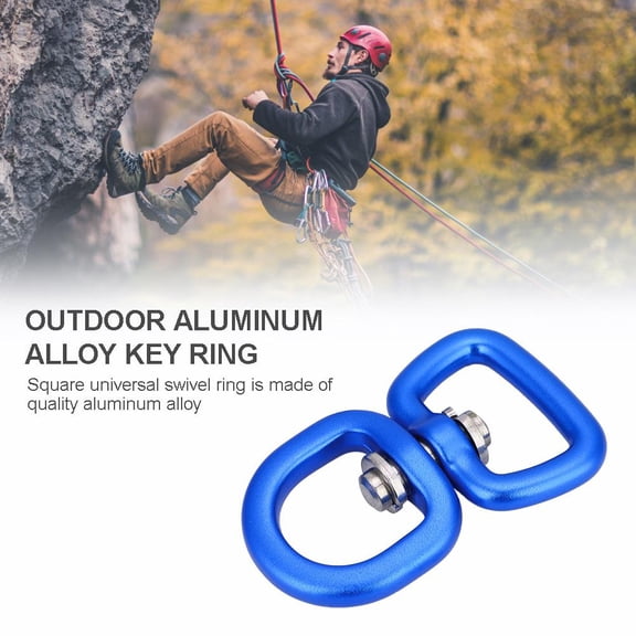 Tebru Key ,3 Colors Outdoor Aluminum Alloy Key Connection Buckle Adapter, Buckle Adapter