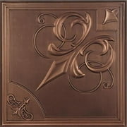 uDecor Paris Ceiling Tile (10 tiles) Antique Bronze