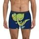 thumbnail image 1 of Fotbe Dino Playing Roller Skate Calzoncillos Tipo Boxer con Bolsa de Soporte Total para Hombre, X-Temp Fresco, Transpirable y de Secado Rápido-Small, 1 of 5